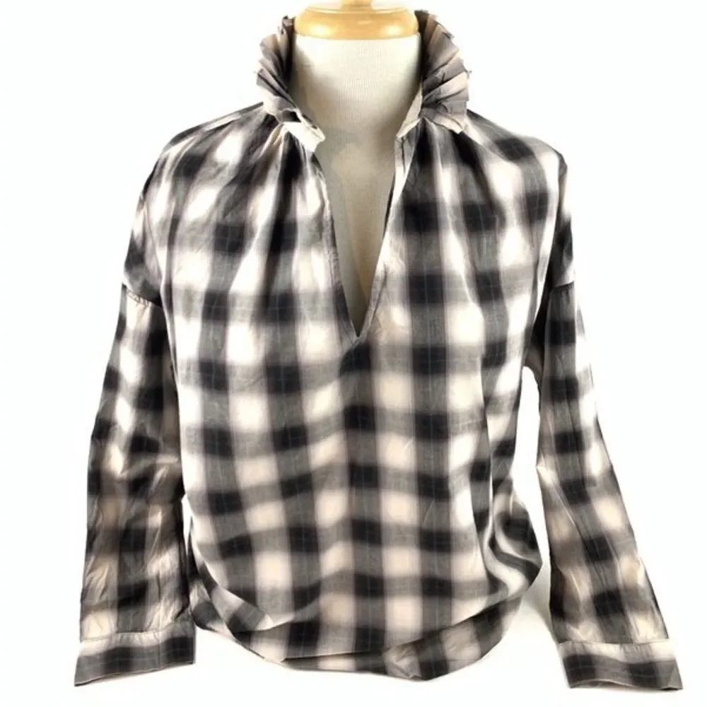 A Shirt Thing Penelope Plaid Shirt in Espresso